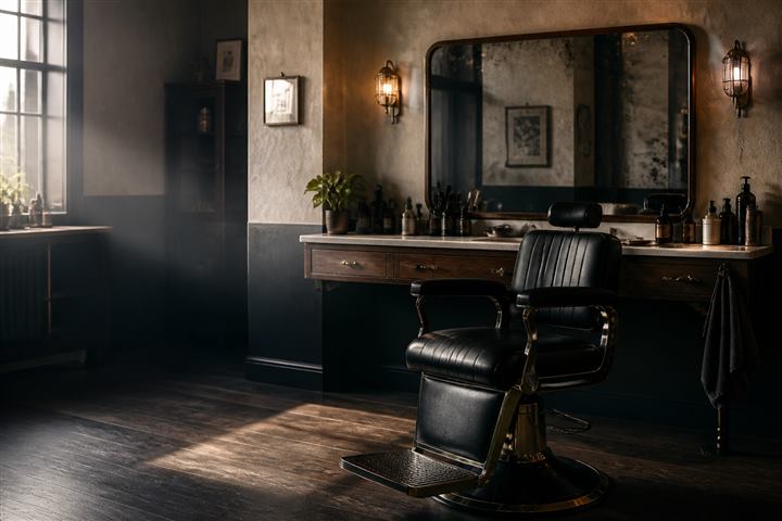 Interior preview for Northline Barber Co.